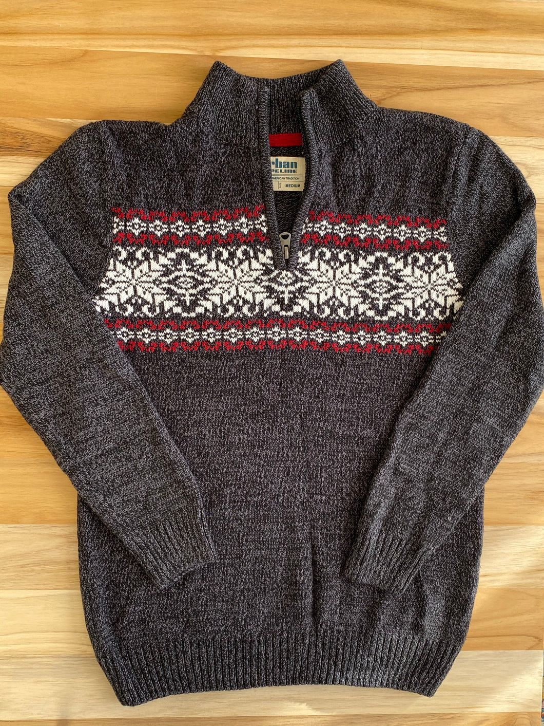 Grey Pullover Sweater