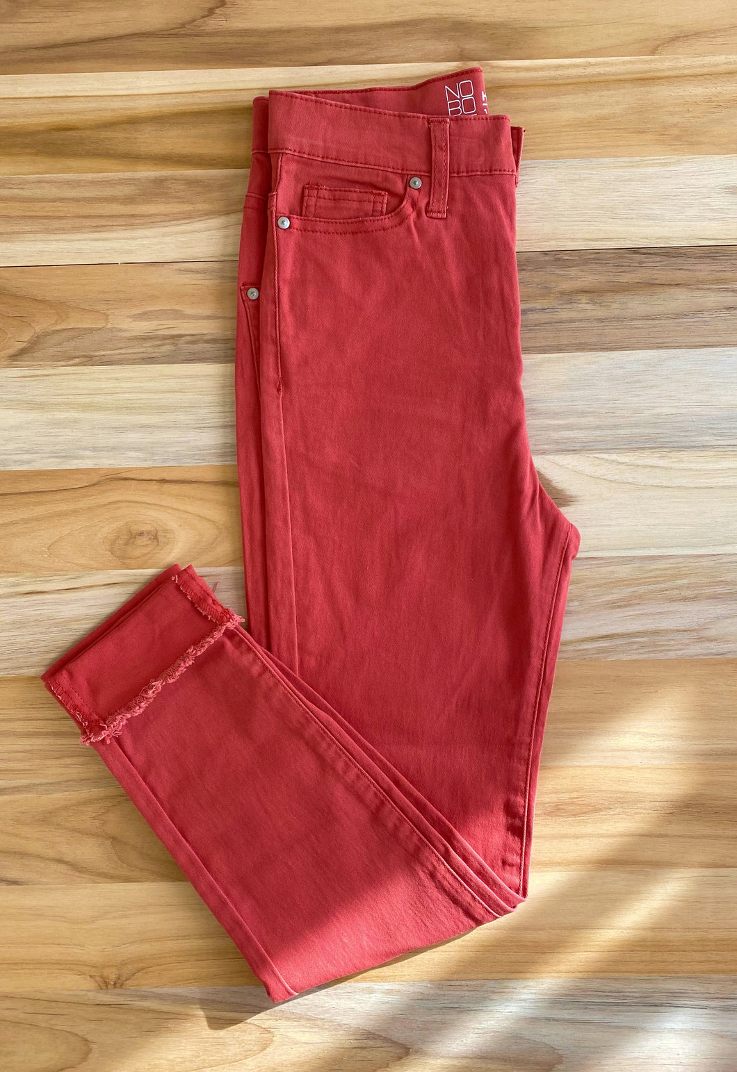 Coral Capri Jeans