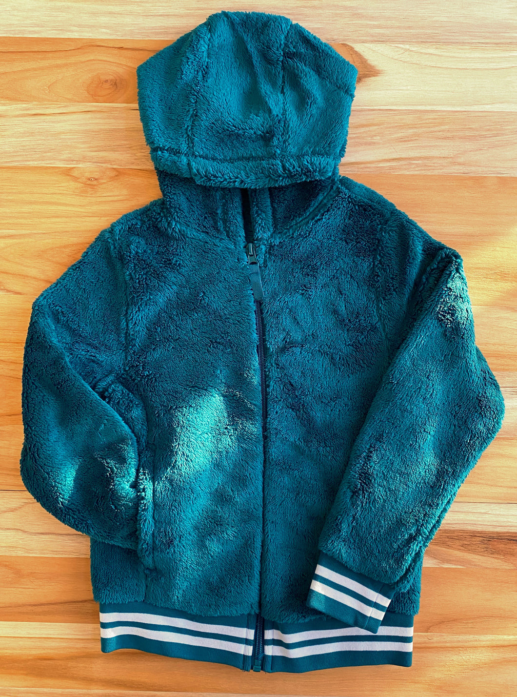 Plush Hooded Jacket