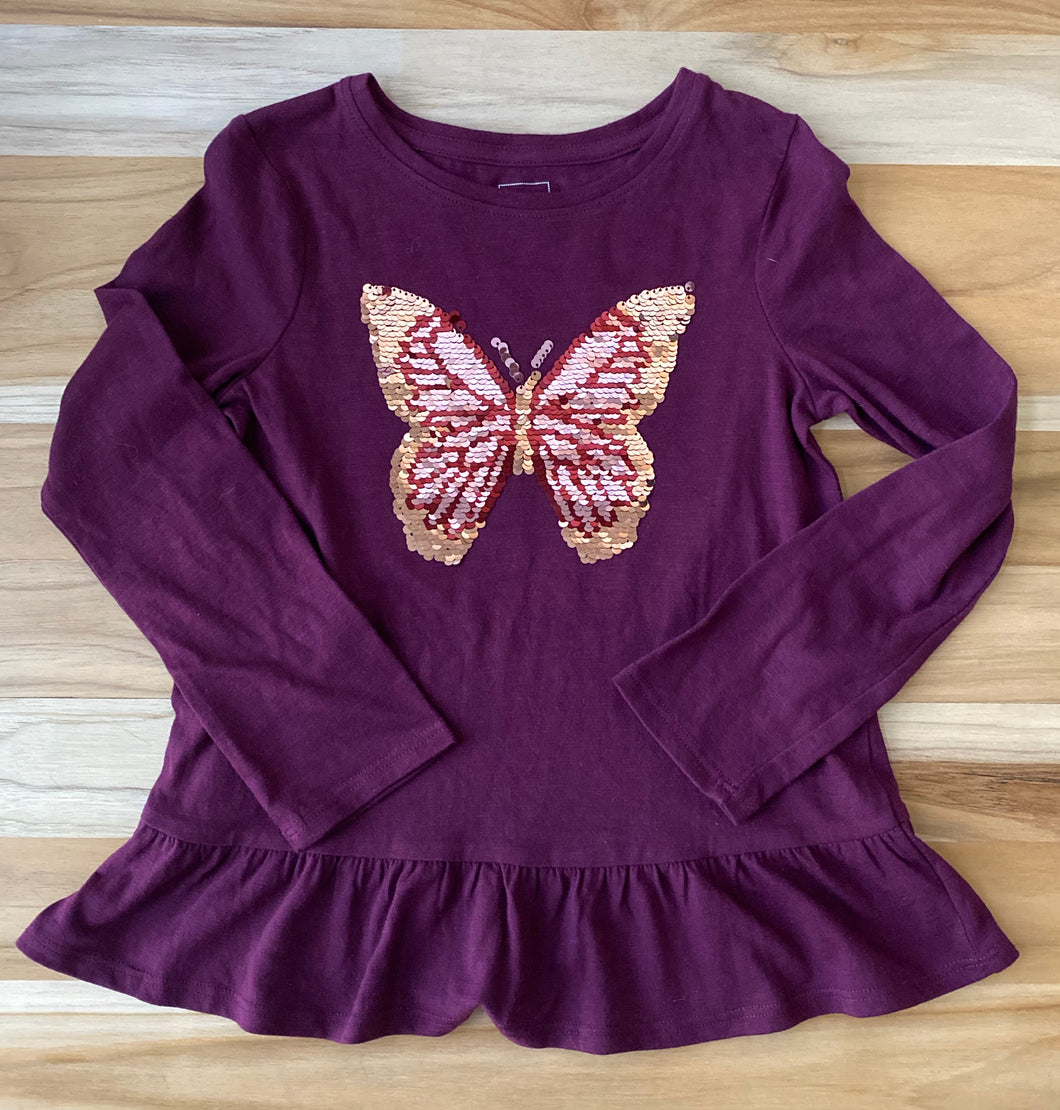 Purple Butterfly Shirt