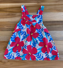 Load image into Gallery viewer, Red and Blue Flower Shirt &amp; Short Set
